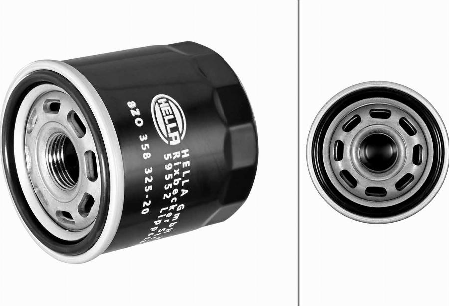 HELLA 8ZO 358 325-201 - Масляный фильтр abcparts.ee