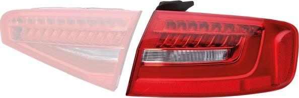 HELLA 2SK 010 916-111 - Задний фонарь abcparts.ee