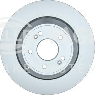 HELLA PAGID 8DD 355 132-661 - Тормозной диск abcparts.ee