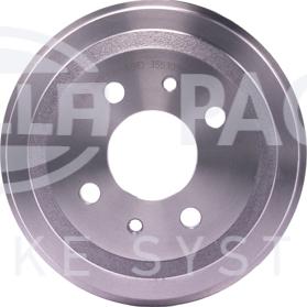 HELLA PAGID 8DT 355 301-961 - Тормозной барабан abcparts.ee