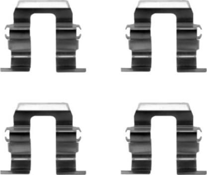 HELLA PAGID 8DZ 355 202-851 - Комплектующие для колодок дискового тормоза abcparts.ee