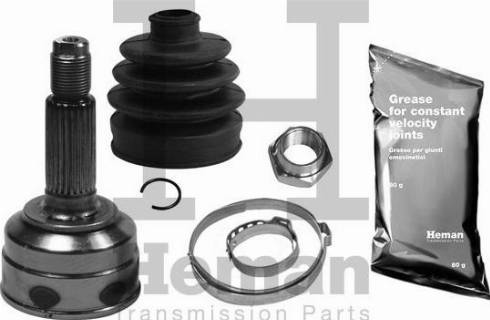 HEMAN TJ08980 - Комплект ШРУСа, приводной вал, шарнир abcparts.ee