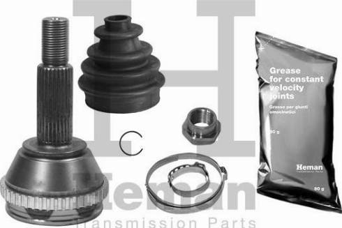 HEMAN TJ10130 - Комплект ШРУСа, приводной вал, шарнир abcparts.ee