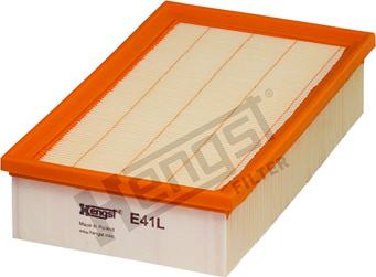 Hengst Filter E41L - Воздушный фильтр двигателя abcparts.ee
