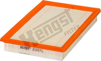 Hengst Filter E597L - Воздушный фильтр двигателя abcparts.ee