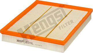 Hengst Filter E576L - Воздушный фильтр двигателя abcparts.ee