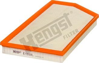 Hengst Filter E1359L - Воздушный фильтр двигателя abcparts.ee