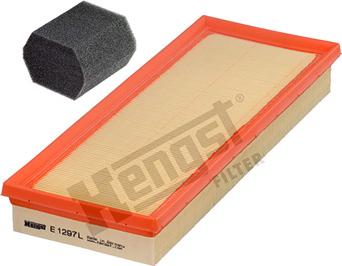 Hengst Filter E1297L - Воздушный фильтр двигателя abcparts.ee