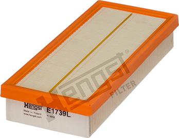Hengst Filter E1739L - Воздушный фильтр двигателя abcparts.ee