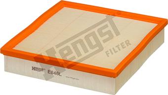 Hengst Filter E846L - Воздушный фильтр двигателя abcparts.ee