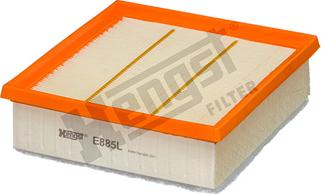 Hengst Filter E885L - Воздушный фильтр двигателя abcparts.ee