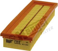 Hengst Filter E353L - Воздушный фильтр двигателя abcparts.ee