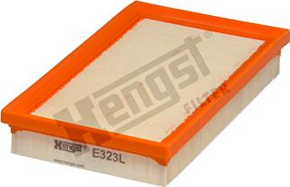 Hengst Filter E323L - Воздушный фильтр двигателя abcparts.ee