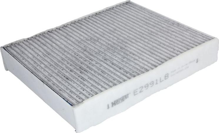 Hengst Filter E2991LB - Фильтр воздуха в салоне abcparts.ee
