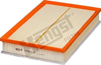 Hengst Filter E701L01 - Воздушный фильтр двигателя abcparts.ee