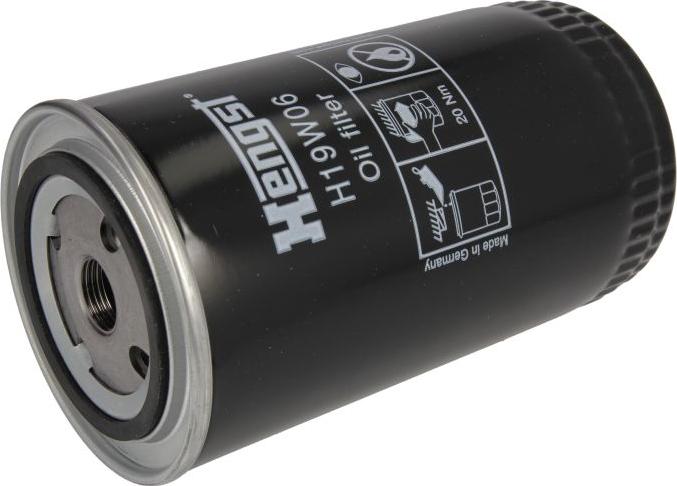 Hengst Filter H19W06 - Масляный фильтр abcparts.ee