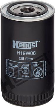 Hengst Filter H19W08 - Масляный фильтр abcparts.ee