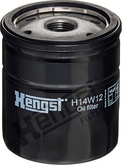 Hengst Filter H14W12 - Масляный фильтр abcparts.ee