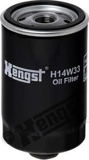 Hengst Filter H14W33 - Масляный фильтр abcparts.ee
