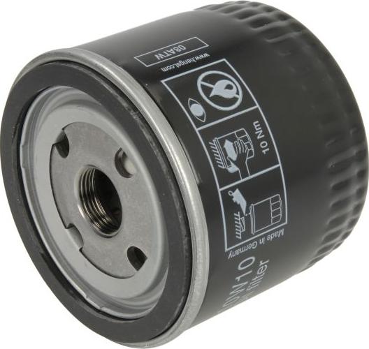 Hengst Filter H10W10 - Масляный фильтр abcparts.ee