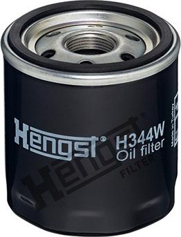 Hengst Filter H344W - Масляный фильтр abcparts.ee