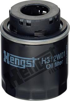 Hengst Filter H312W01 - Масляный фильтр abcparts.ee