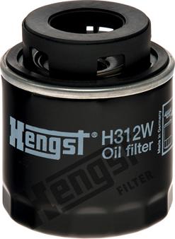 Hengst Filter H312W - Масляный фильтр abcparts.ee
