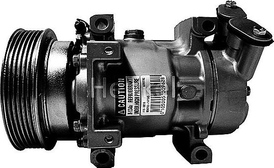 Henkel Parts 7110016N - Компрессор кондиционера abcparts.ee