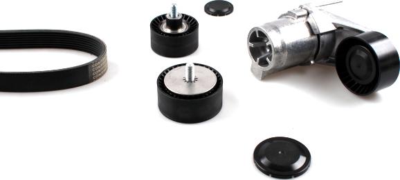 Hepu 20-2075 - Поликлиновый ременный комплект abcparts.ee