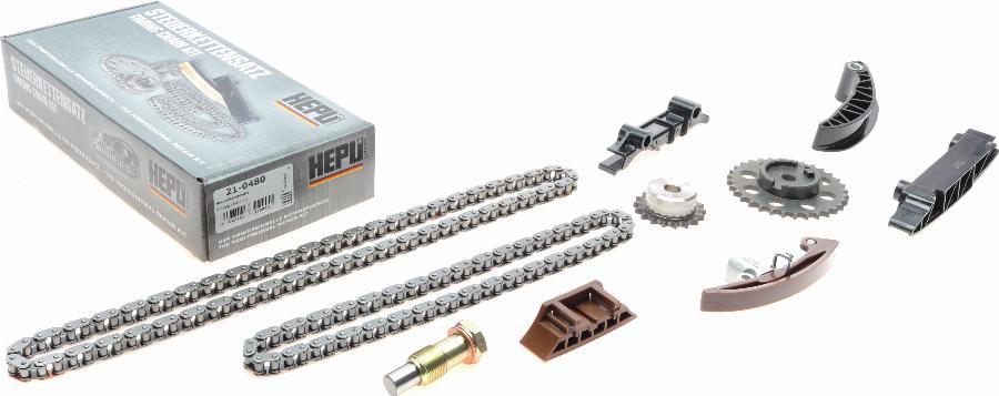 Hepu 21-0480 - Комплект цепи привода распредвала abcparts.ee