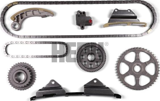 Hepu 21-0472 - Комплект цепи привода распредвала abcparts.ee