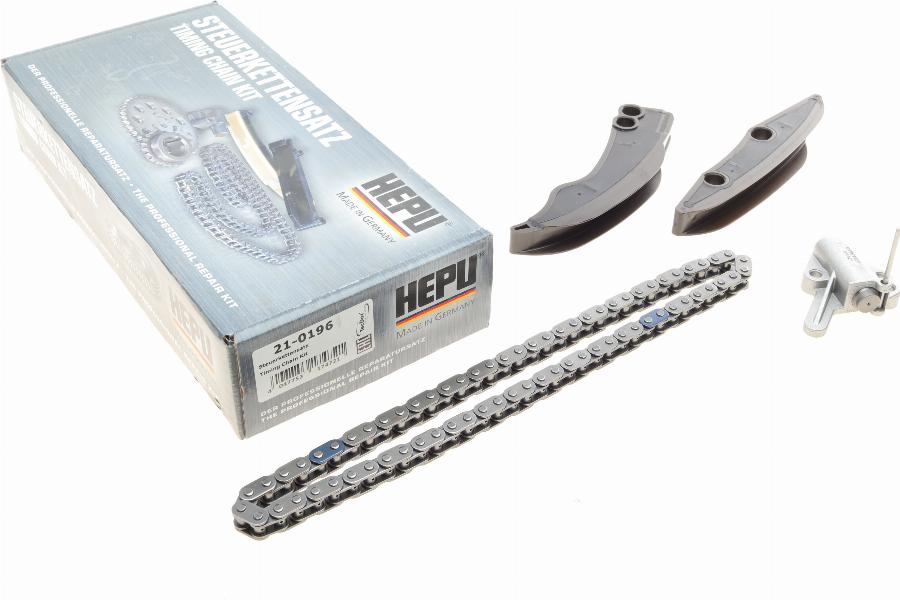 Hepu 21-0196 - Комплект цепи привода распредвала abcparts.ee