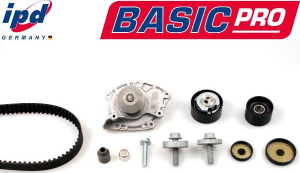 Hepu K62043 - Водяной насос + комплект зубчатого ремня ГРМ abcparts.ee