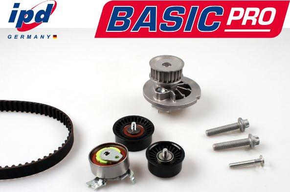 Hepu K62073 - Водяной насос + комплект зубчатого ремня ГРМ abcparts.ee