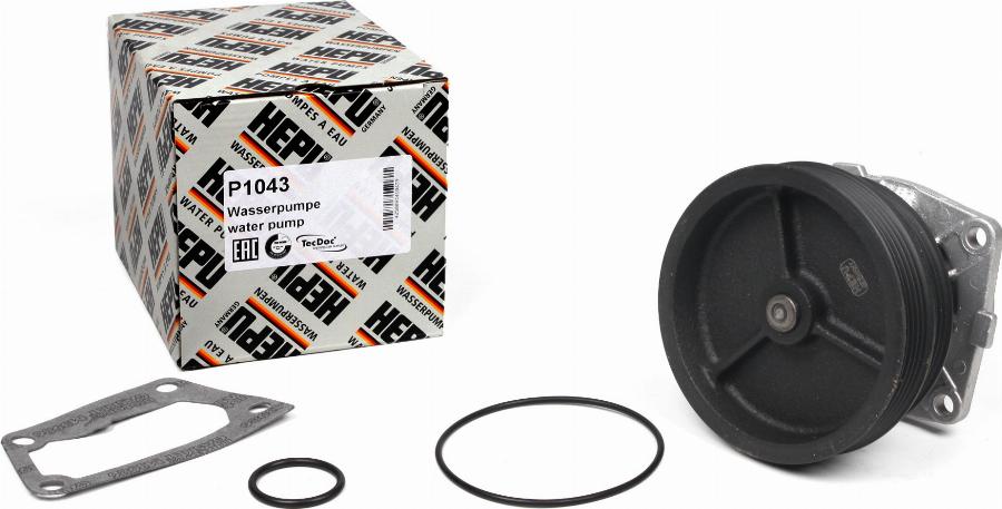 Hepu P1043 - Водяной насос abcparts.ee