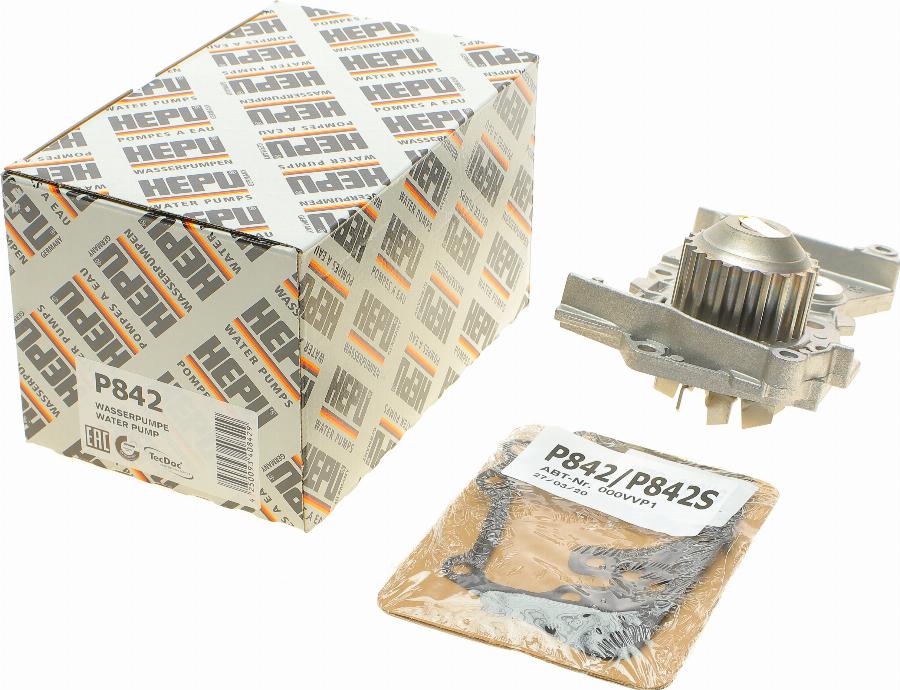 Hepu P842 - Водяной насос abcparts.ee