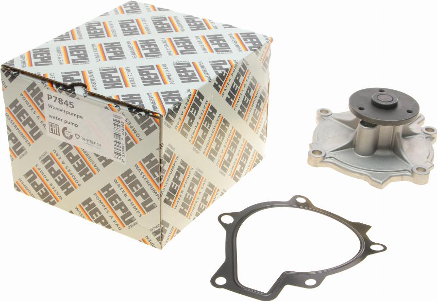Hepu P7845 - Водяной насос abcparts.ee