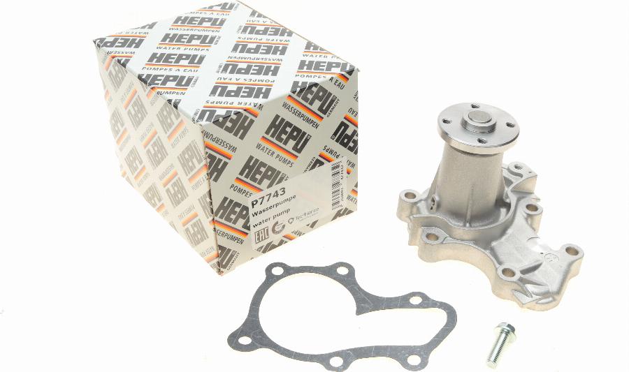Hepu P7743 - Водяной насос abcparts.ee