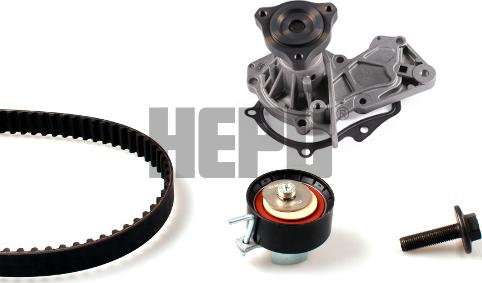 Hepu PK02690 - Водяной насос + комплект зубчатого ремня ГРМ abcparts.ee