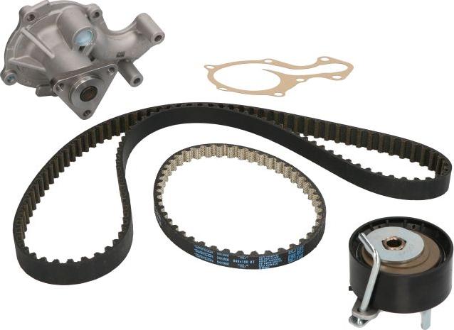 Hepu PK02611 - Водяной насос + комплект зубчатого ремня ГРМ abcparts.ee