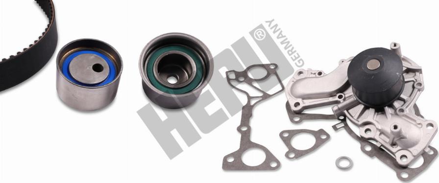 Hepu PK75550 - Водяной насос + комплект зубчатого ремня ГРМ abcparts.ee