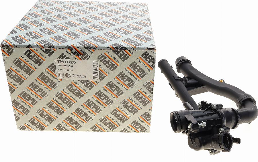 Hepu TM1026 - Термостат охлаждающей жидкости / корпус abcparts.ee