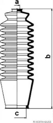 Herth+Buss Jakoparts J4102038 - Комплект пыльника, рулевое управление abcparts.ee