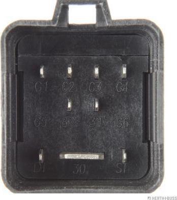 Herth+Buss Jakoparts J5724001 - Блок управления, реле, система накаливания abcparts.ee