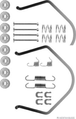 Herth+Buss Jakoparts J3562002 - Комплектующие, барабанный тормозной механизм abcparts.ee