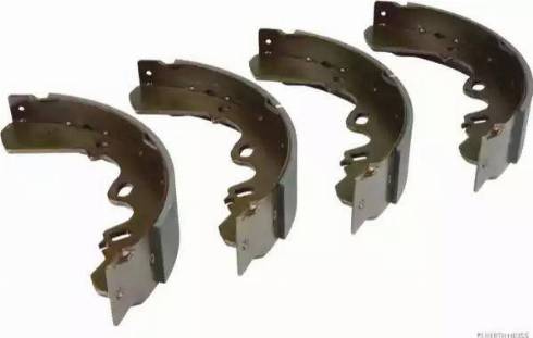 Herth+Buss Jakoparts J3509001 - Комплект тормозных колодок, барабанные abcparts.ee