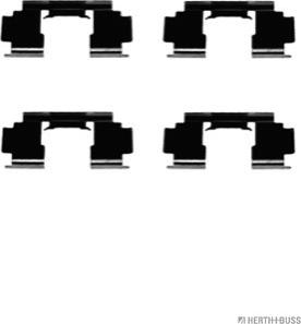 Herth+Buss Jakoparts J3664013 - Комплектующие для колодок дискового тормоза abcparts.ee