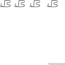 Herth+Buss Jakoparts J3665010 - Комплектующие для колодок дискового тормоза abcparts.ee