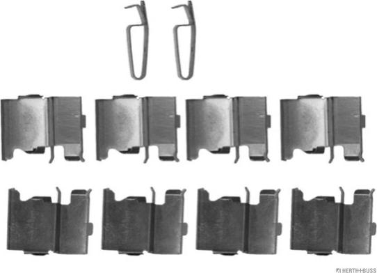 Herth+Buss Jakoparts J3663018 - Комплектующие для колодок дискового тормоза abcparts.ee