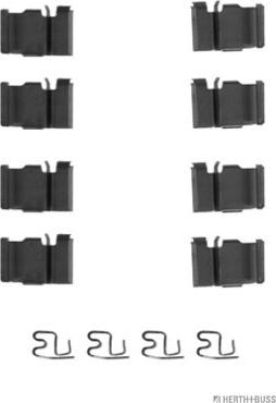 Herth+Buss Jakoparts J3662011 - Комплектующие для колодок дискового тормоза abcparts.ee